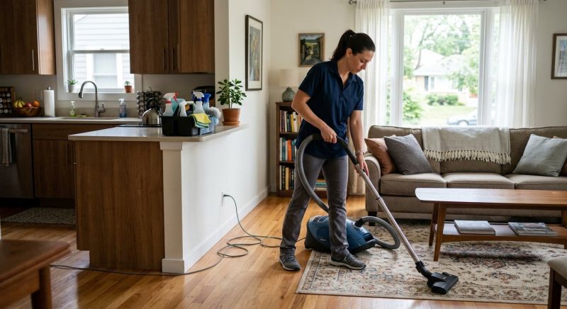Basement Vacuuming in Conroe, TX