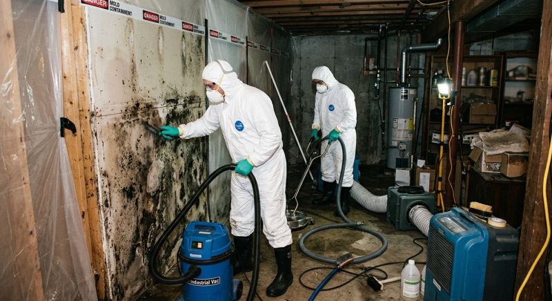 Basement Mold Remediation in Jupiter, FL