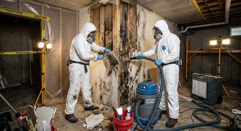 Basement Mold Removal in Frisco, TX