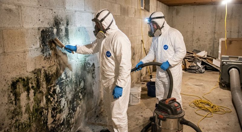Basement Mold Removal in Fort Worth, TX