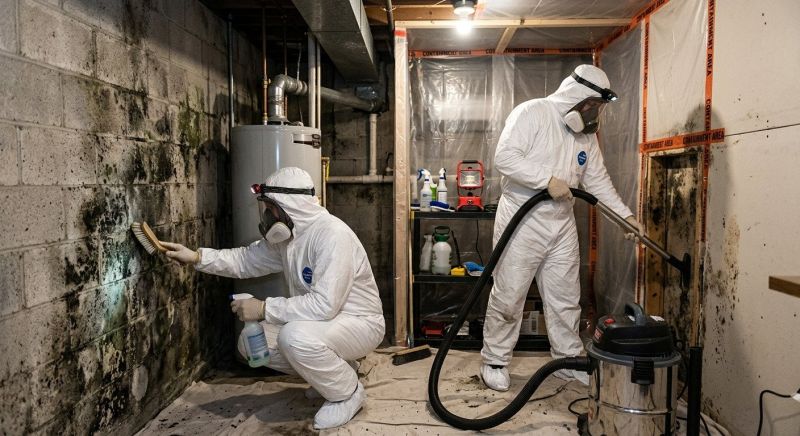 Crawl Space Mold Removal in Dallas, TX